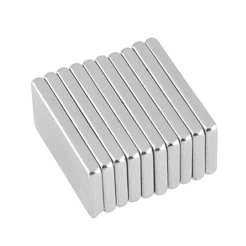 Hot 10pcs/Lot Block Cuboid Fridge Magnets Rare Earth Neodymium 20x10x2 mm