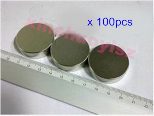 [100x] N35 strong Circular Disc Magnet Nd-Fe-B Neodymium Magnet 10x2mm
