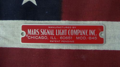 Mars B45 Can Light Replacement Badge