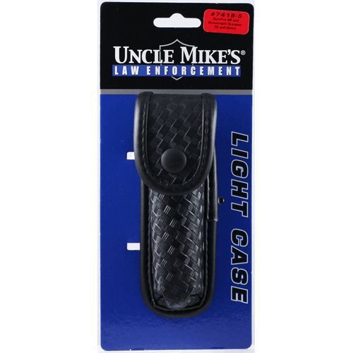 Uncle mike&#039;s 7418-5 mirage basketweave 6p surefire scorpion strion light case for sale