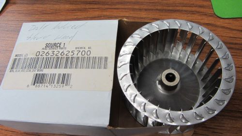 Source 1 hvac 02632626700 - blower wheel vtr 4 x 2 cw 3/8 bore upper for sale