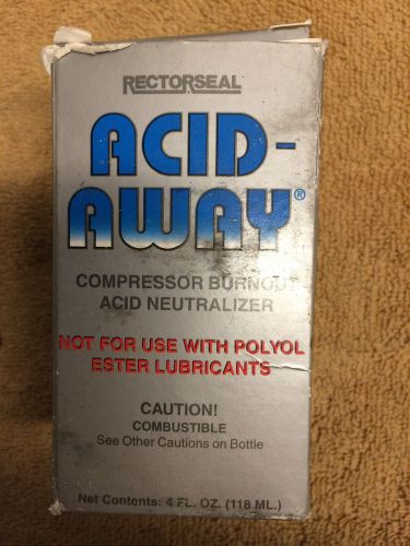 Rector Seal Acid Away 45004  compressor burnout acid neutralizer HVAC/R BE
