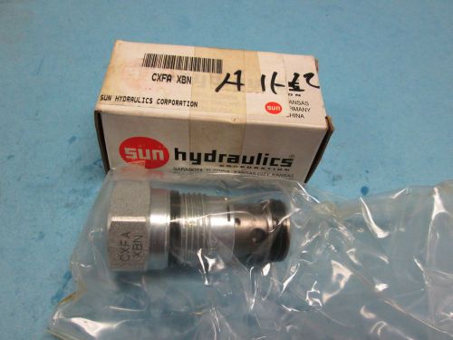 NEW Sun Hydraulics Hydraulic Cartridge Valve CXFA-XBN