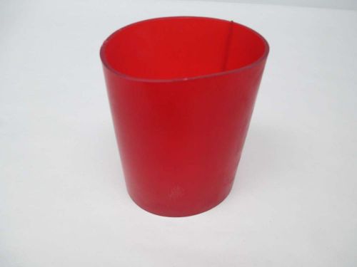 New 324ch 4 1/2x6 conveyor rubber boot 14-1/2x6x1/8in red d333697 for sale