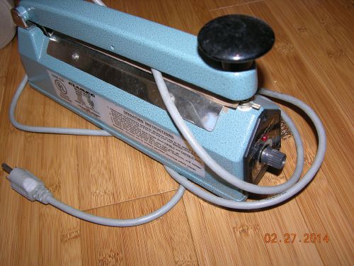 For parts or repair 8&#034; hand impulse sealer heat seal machine read description for sale