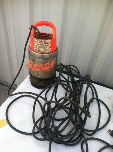 Flygt Ready 4 Trash Submersible Pump-Great Suction-64 GPM