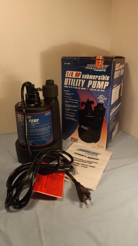 Barracuda 1/4 hp submersible utility pump for sale
