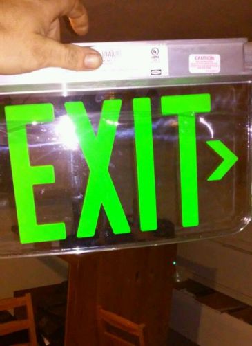 Hubbell led exit sign for sale