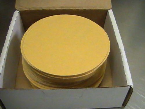 100pk, NORTON 5&#034; P220-C Grit Speed-Grip Sanding Discs NO. 49902
