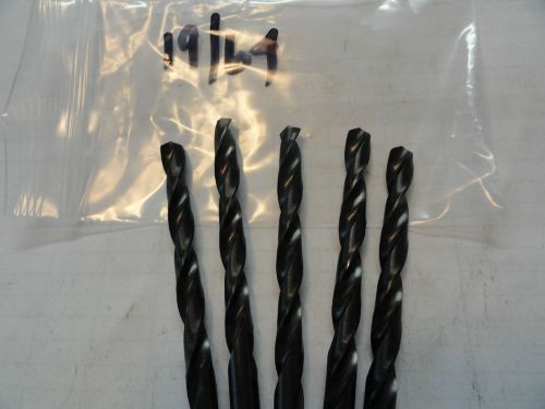 19/64&#034; usa made jobbers length drill bits for sale