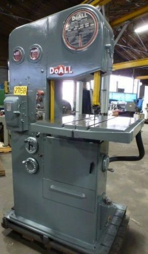 Doall vertical band saw 1612-3 (27158) for sale
