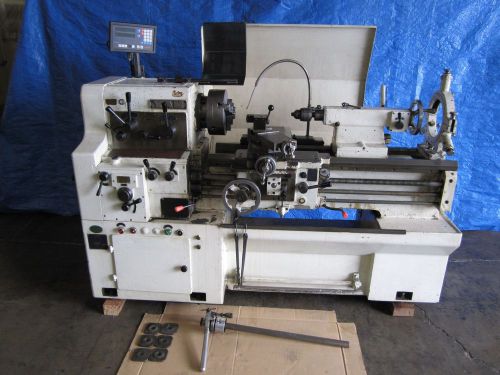 Yam 850g 1733 engine lathe with 10” 3-jaw chuck, 7.5 hp, newall dro for sale