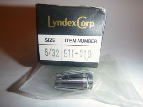 Lyndex 5/32 er11 collet  new in box e11-010, lyndexcorp for sale