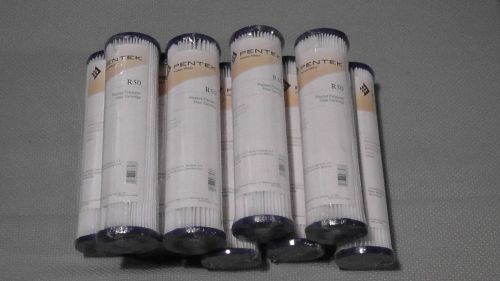 Pentek Pentair Water, R50, 9x Pleated Polyester filter cartridge