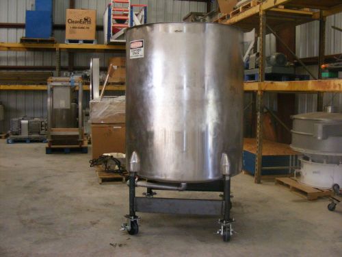 550 560 gallon perma-san model 560ovc stainless steel tank on wheels for sale