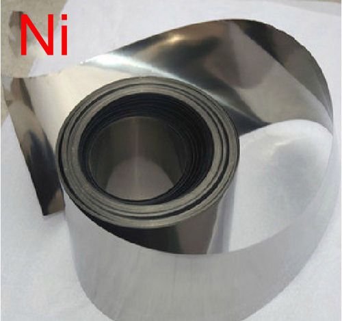 99.96% High Purity Nickel Ni Metal Foil Sheet 0.05mm x 200mm x 1000mm #EYL-1