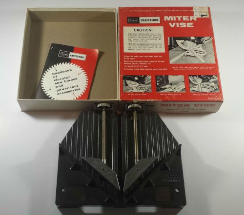 Sears Craftsman 9 3279 Miter Vise Saw Frames Pictures Feather Spline Cut  USA