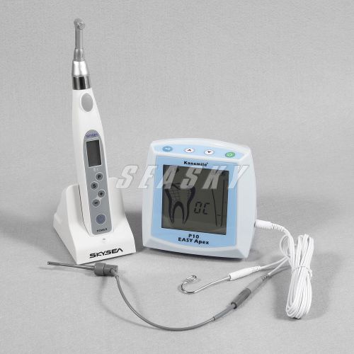 Dental endo motor cordless root canal treatment 16:1 head + apex locator finder for sale