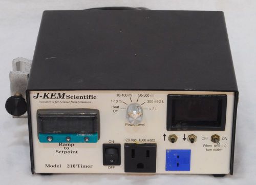 J-KEM SCIENTIFIC Model 210 Timer Thermocouple Unit  (Type T)  (5262)