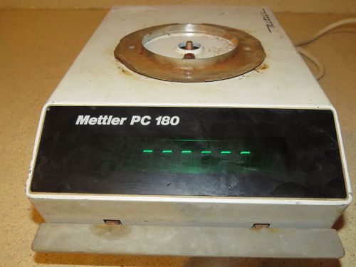 METTLER PC 180 PC180 DIGITAL LAB SCALE