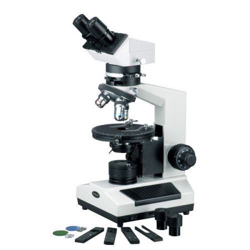 Binocular polarizing microscope 40x-640x for sale