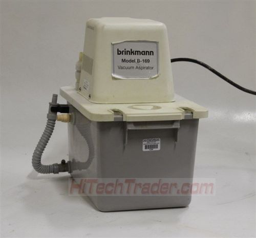 (see Video ) Brinkmann B-169 Vacuum Aspirator