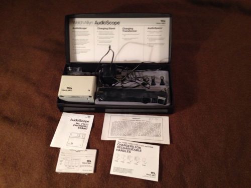 Welch Allyn 23000 Portable Audiometry AudioScope Audiometer Charger/Transformer