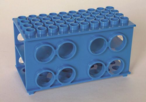 Cube Test Tube Rack, Holds Four Sizes Interchangeable
