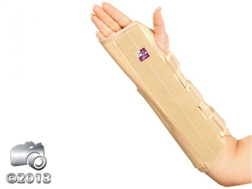 NEW EXTENDED FOREARM BRACE FRACTURE,WRIST FRACTURE /SUPPORTS FOREARM (SMALL)