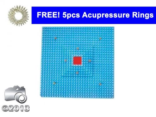 Acupressure therapy health mat yoga + free 5 sojok rings @orderonline24x7 for sale