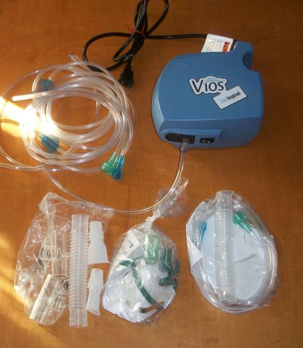 Pari vios nebulizer pump w/ accessories #310b0000 euc smoke-free home for sale