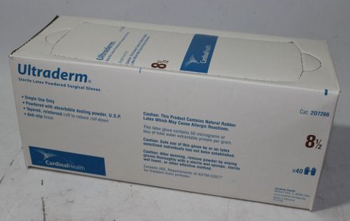 Ultraderm sterile latex surgical gloves sz 8.5 for sale