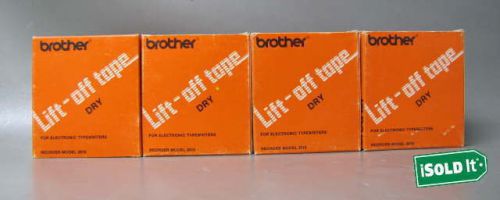 4 NOS BOXES OF BROTHER LIFT OFF CORRECTION TAPE REORDER MODEL 3015  TYPEWRITERS