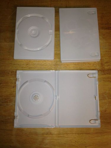 Set of 4 White DVD/ VIDEO GAME CASES