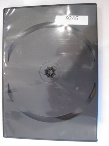 Plastic Black DVD Case CD Case Tough Standard (Single Case)