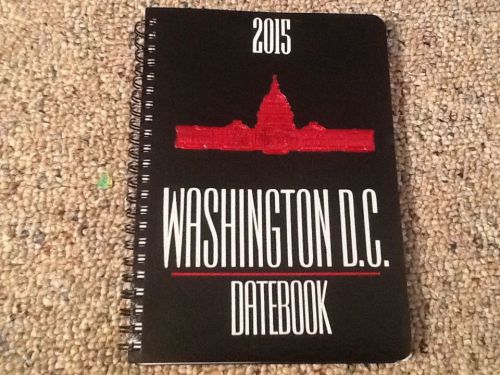 2015 Washington D.C. Day planner calendar datebook