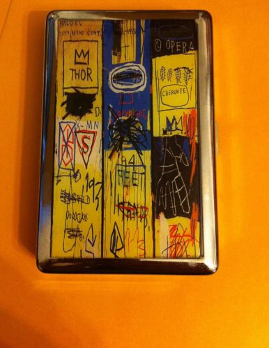 Basquiat Thor Wallet I.D. Cigarette Case Business Credit Card Money Holder!