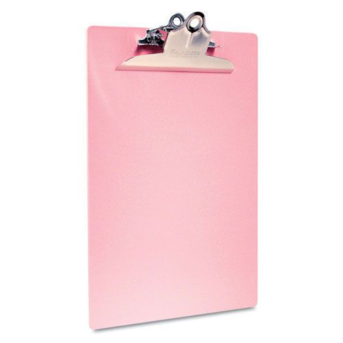 Saunders Recycled Portable Desktop 1&#034; Capacity Holds 8 1/2wx12h Pink