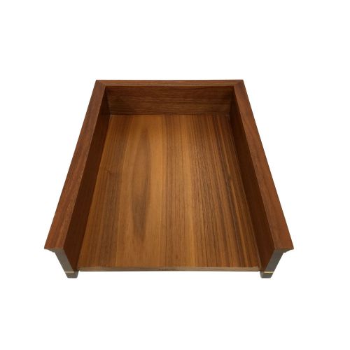 Dunhill Linley Walnut Paper Tray