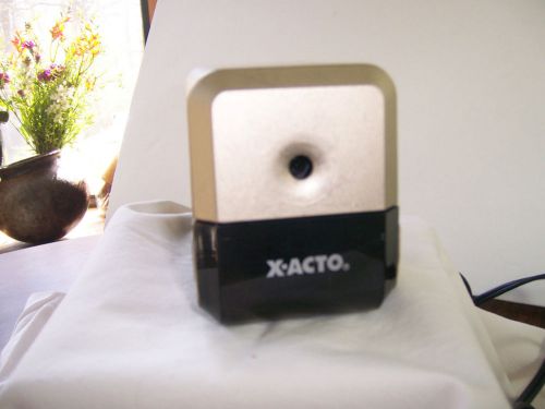 X-ACTO PENCIL SHARPENER #18XX AUTO STOP GOOD WORKING STRONG MOTOR