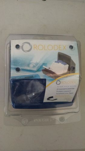 Rolodex Covered Card File 67075