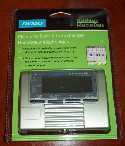 Dymo Datemark Electronic Date and Time Stamper w/ Users Guide Free U.S. Shipping