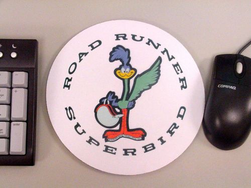 Road Runner superbird cartoon character mousepad MOPAR