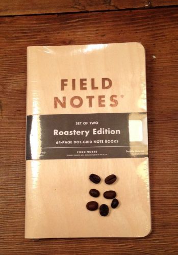 Field Notes Brand Starbucks Roastery Edition notebooks sealed new 2014 FREE SHIP