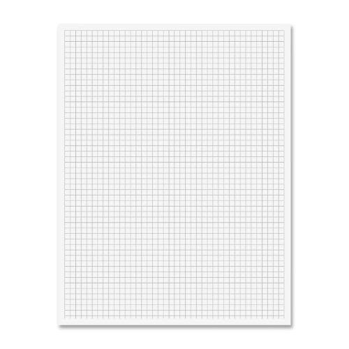 Ampad Faint Blue Ink Quadrille Pad - 50 Sheet - 20 Lb - Quad Ruled - (22032c)