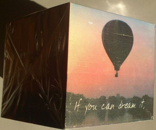 Paper Note Cube White 500 Count Balloon Encouraging Quote Great Gift