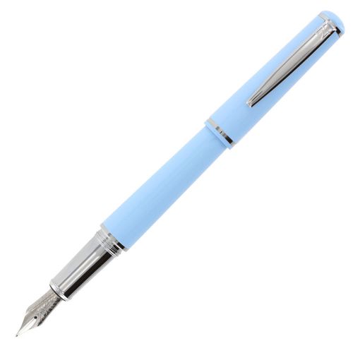 Nemosine Fission Classic Blue Fountain Pen w/ Ink Converter- Broad