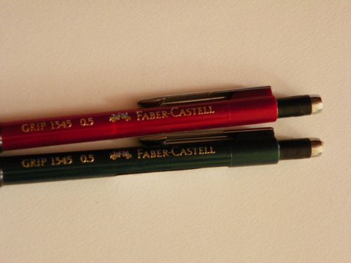 FABER CASTELL  GRIP MECHANICAL PENCIL 0.5MM TWO PIECES OFFICE SCHOOL WRITTING