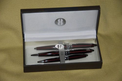 BILL BLASS BB0169-5 AERO PEN ROLLERBALL MINIPEN TRIO SET PLUM