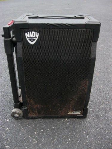 Nady WA-1100  WIRELESS PA  100 WATT  Portable PA System  Tape Deck  Pull Along